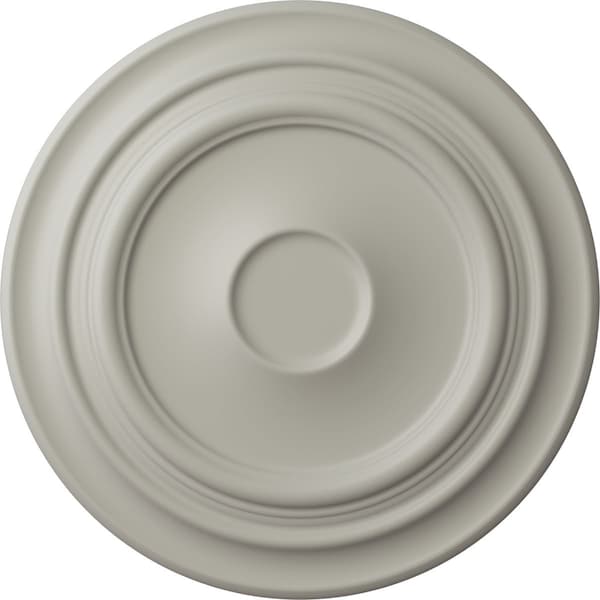 Ekena Millwork Giana Ceiling Medallion (Fits Canopies up to 7 7/8"), Hand-Painted Pot of Cream, 32 5/8"OD x 1 1/2"P CM32GIPCF - main